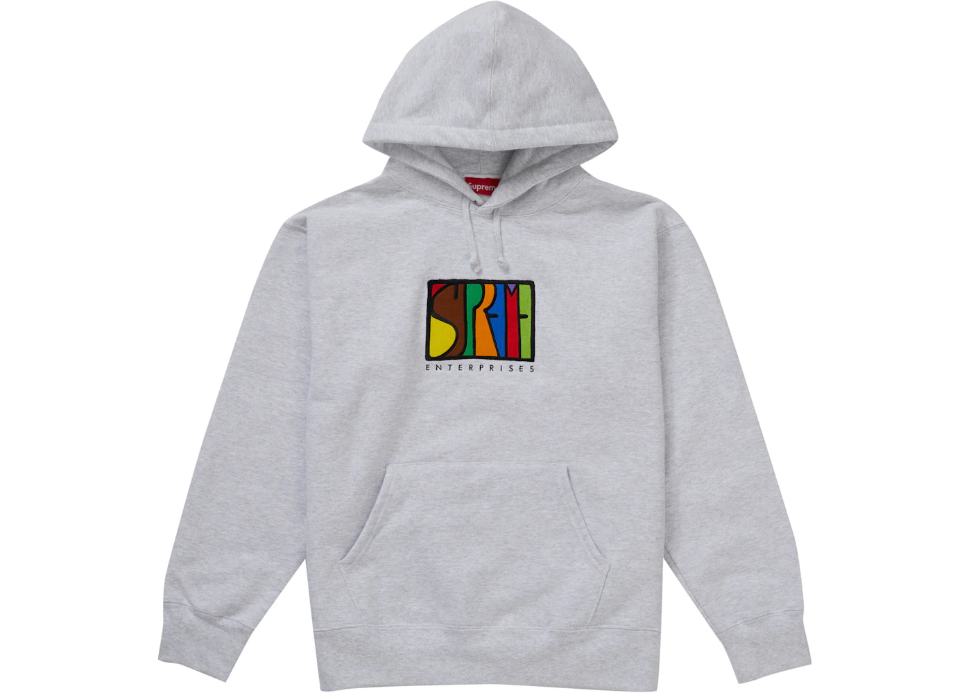 Supreme Enterprises Hooded Sweatshirt Ash Grey