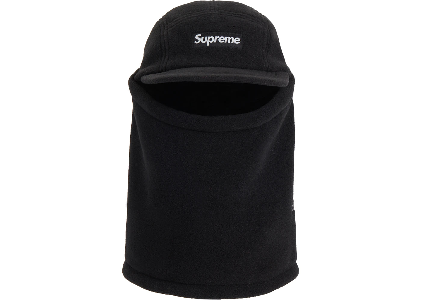 Supreme Facemask Polartec Camp Cap Black