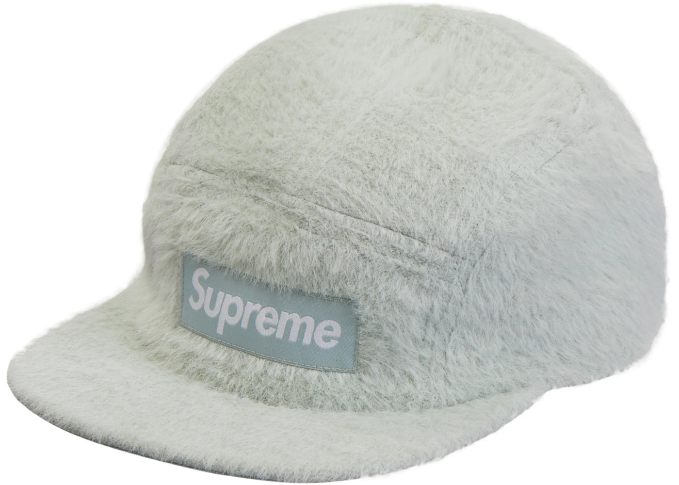 Supreme Faux Fur Camp Cap Light Blue