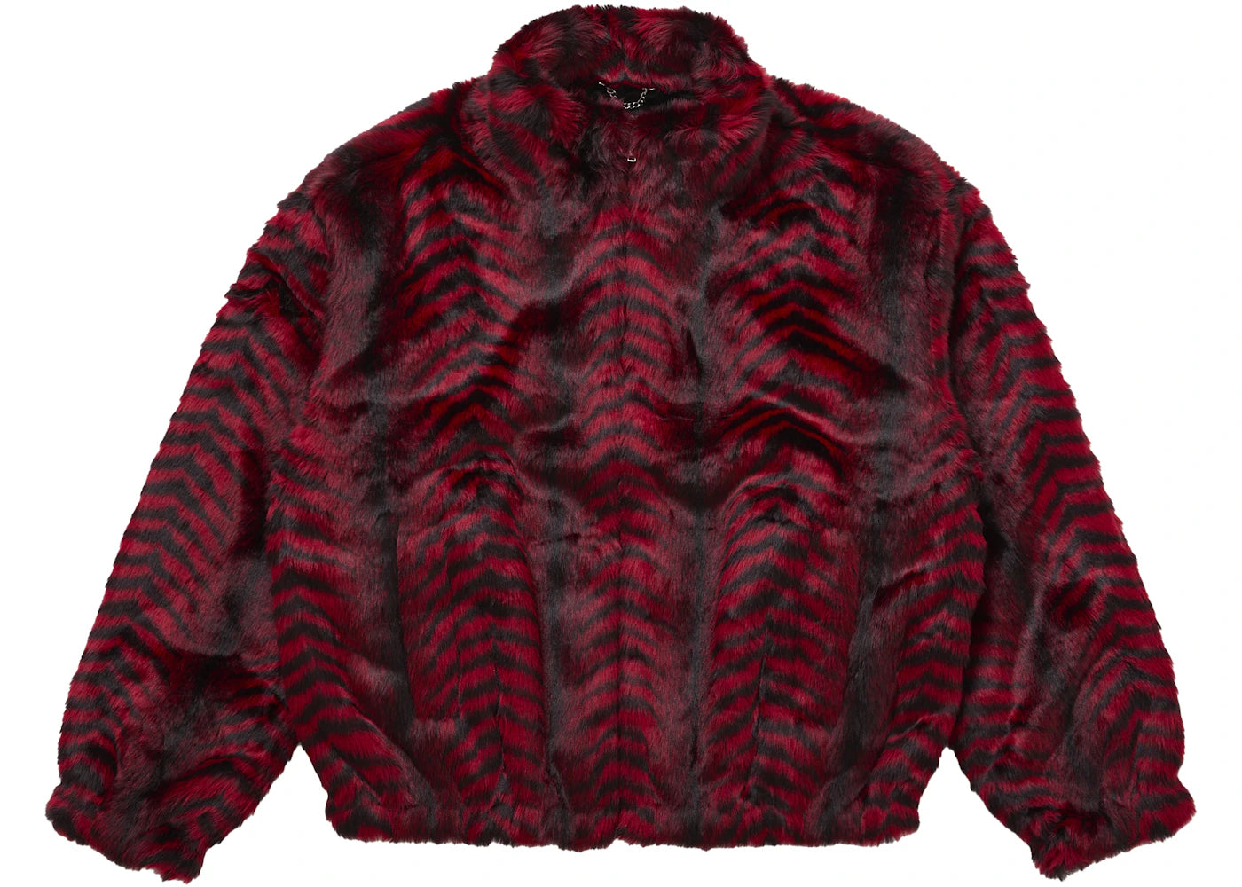 Supreme Faux Fur WINDSTOPPER Bomber Jacket Red