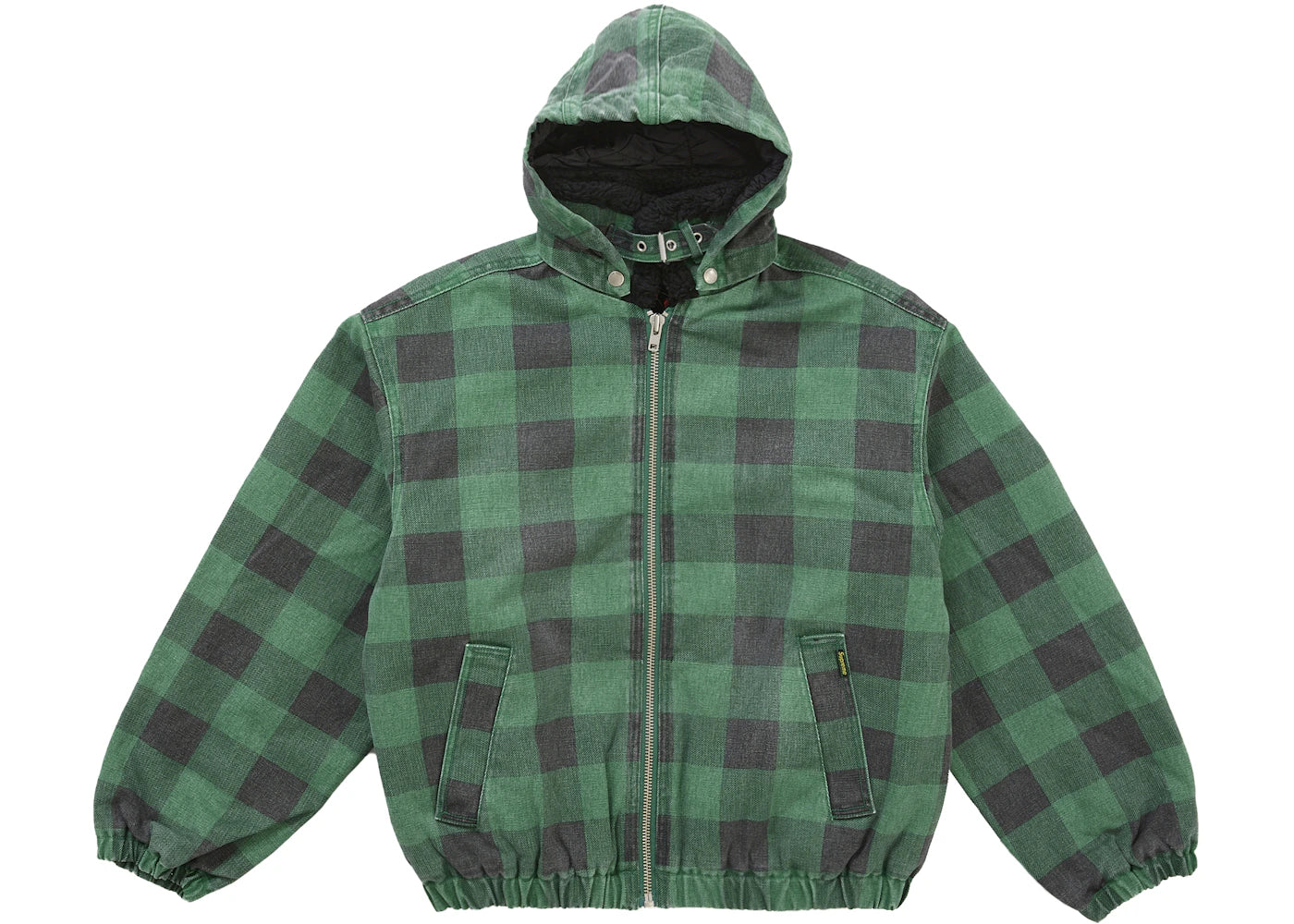 Supreme Faux Sherling Lined Bomber Jacket (FW25) Plaid