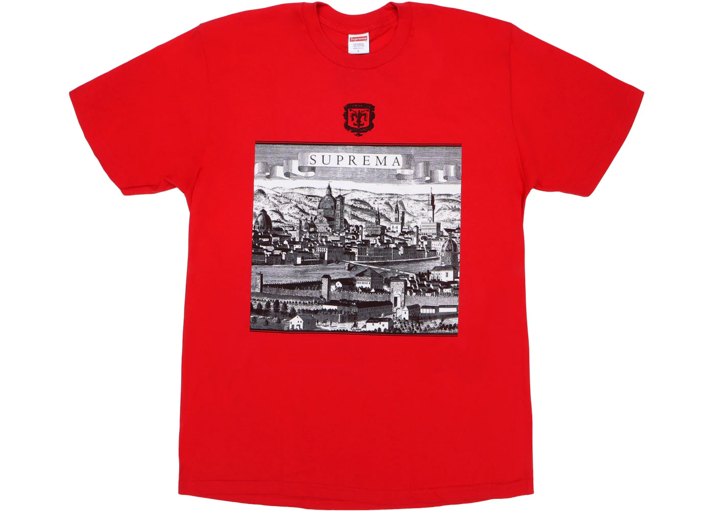 Supreme Fiorenza Tee Red