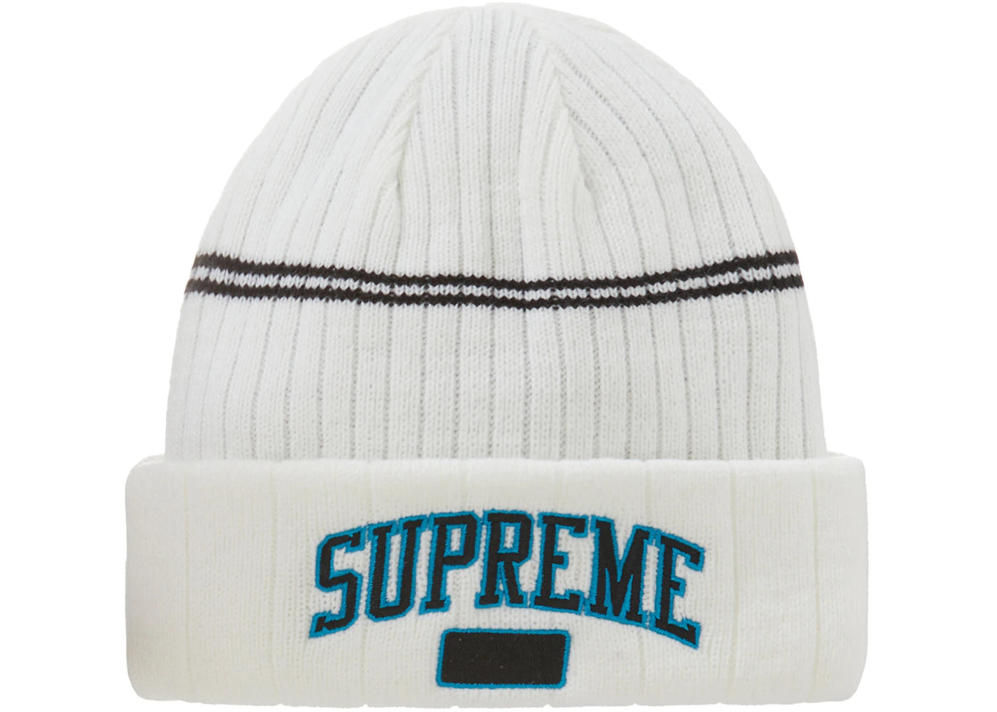 Supreme Fleece Lined Beanie White