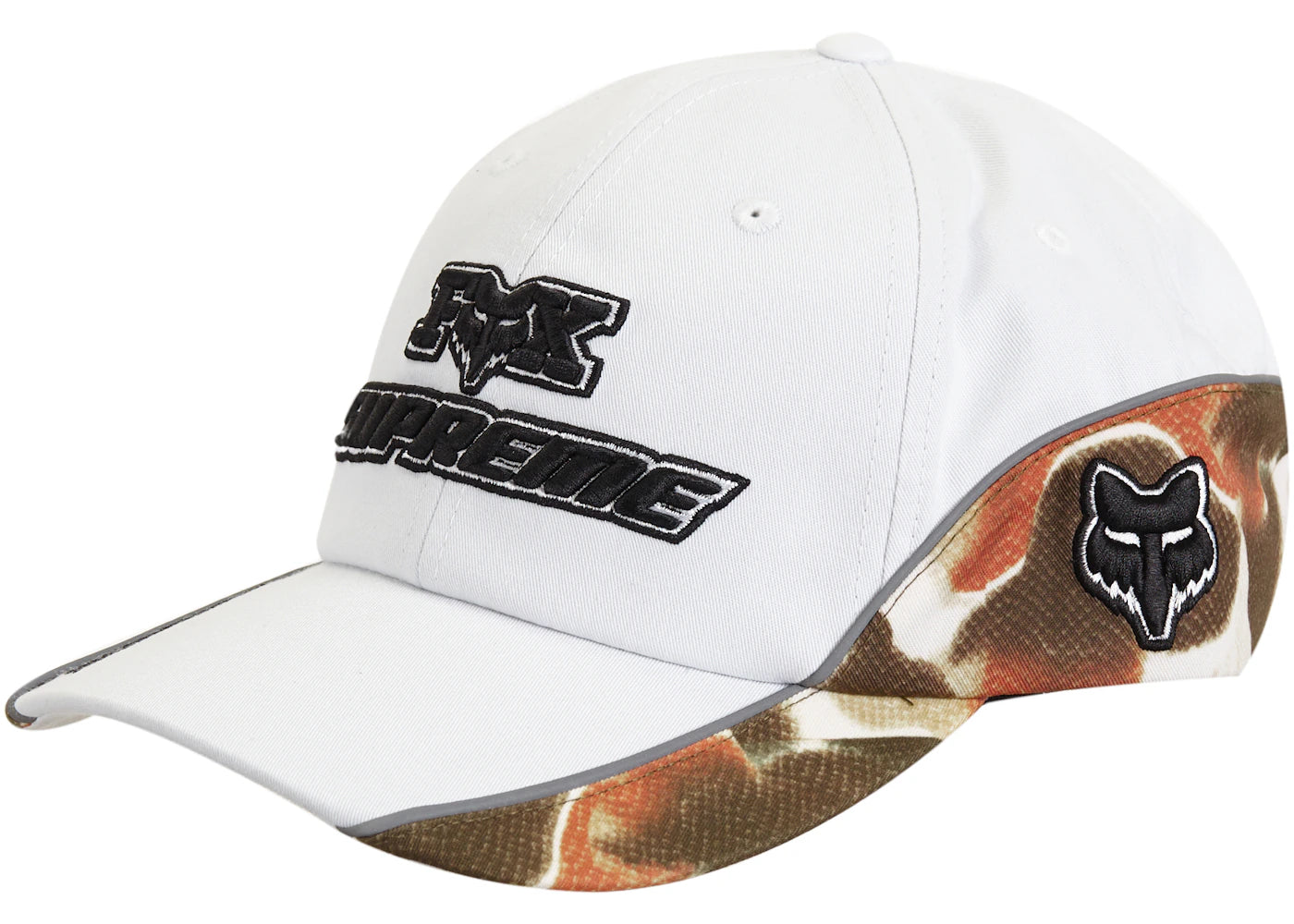 Supreme Fox Racing 6-Panel White