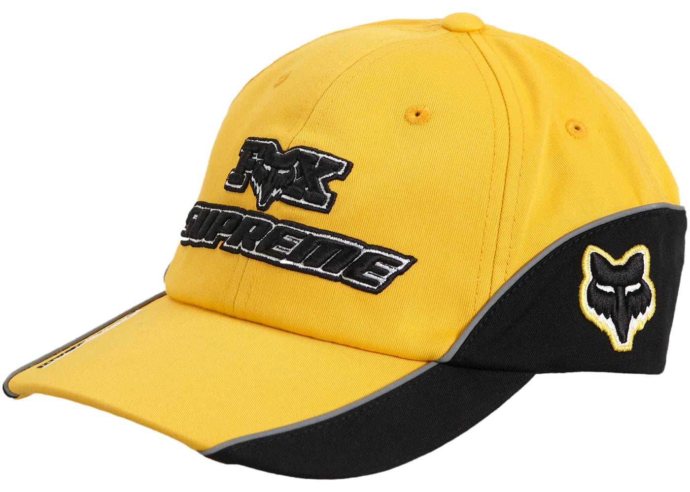 Supreme Fox Racing 6-Panel Yellow