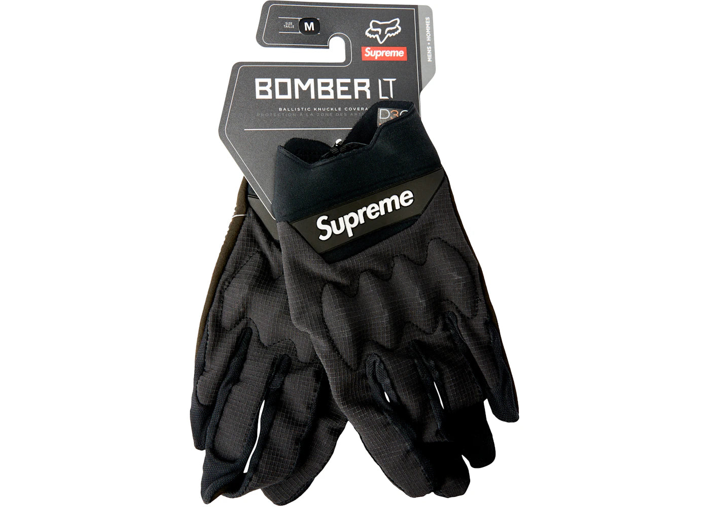 Supreme Fox Racing Bomber LT Gloves Black