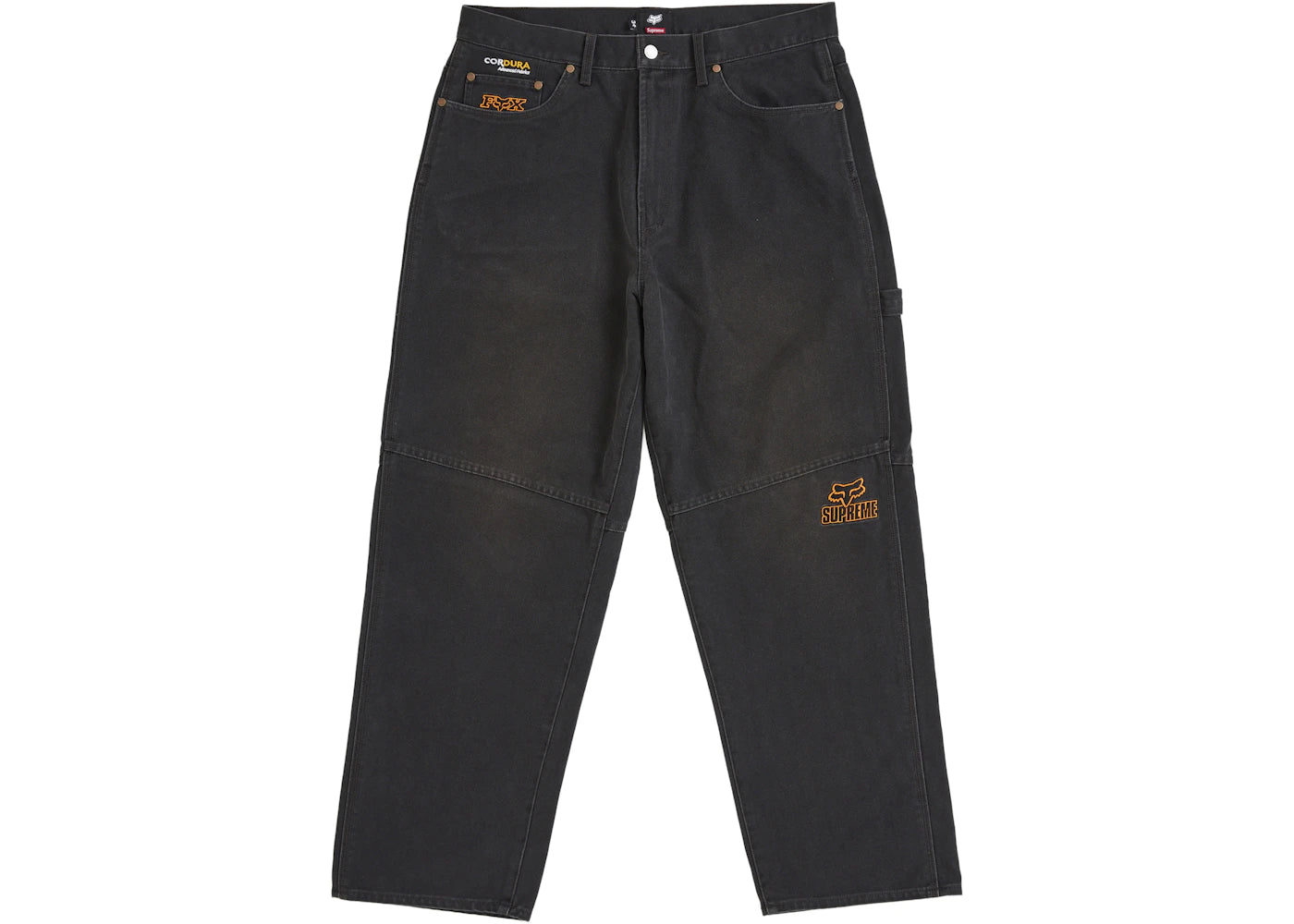 Supreme Fox Racing Cordura Baggy Jean Black