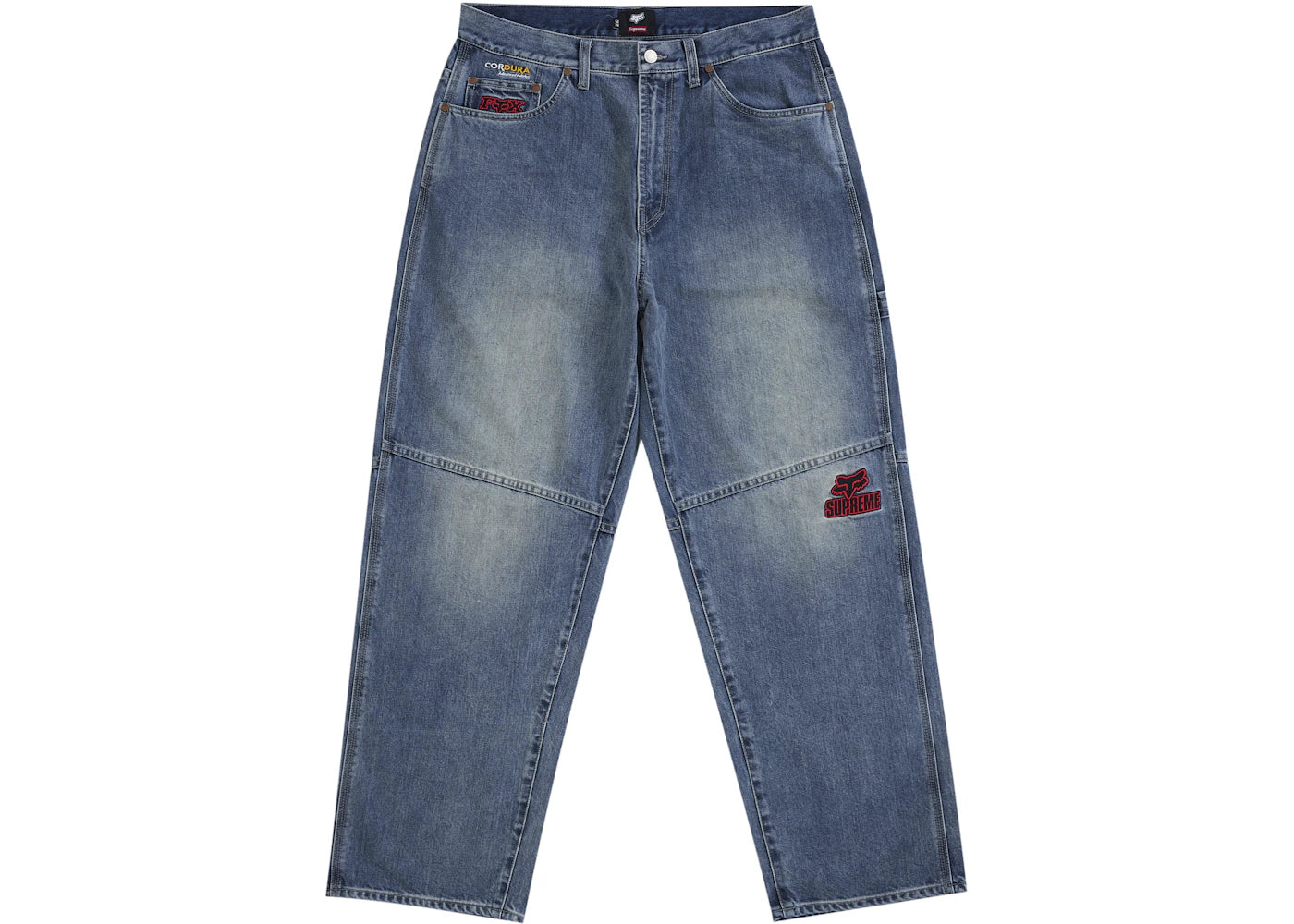 Supreme Fox Racing Cordura Baggy Jean Denim