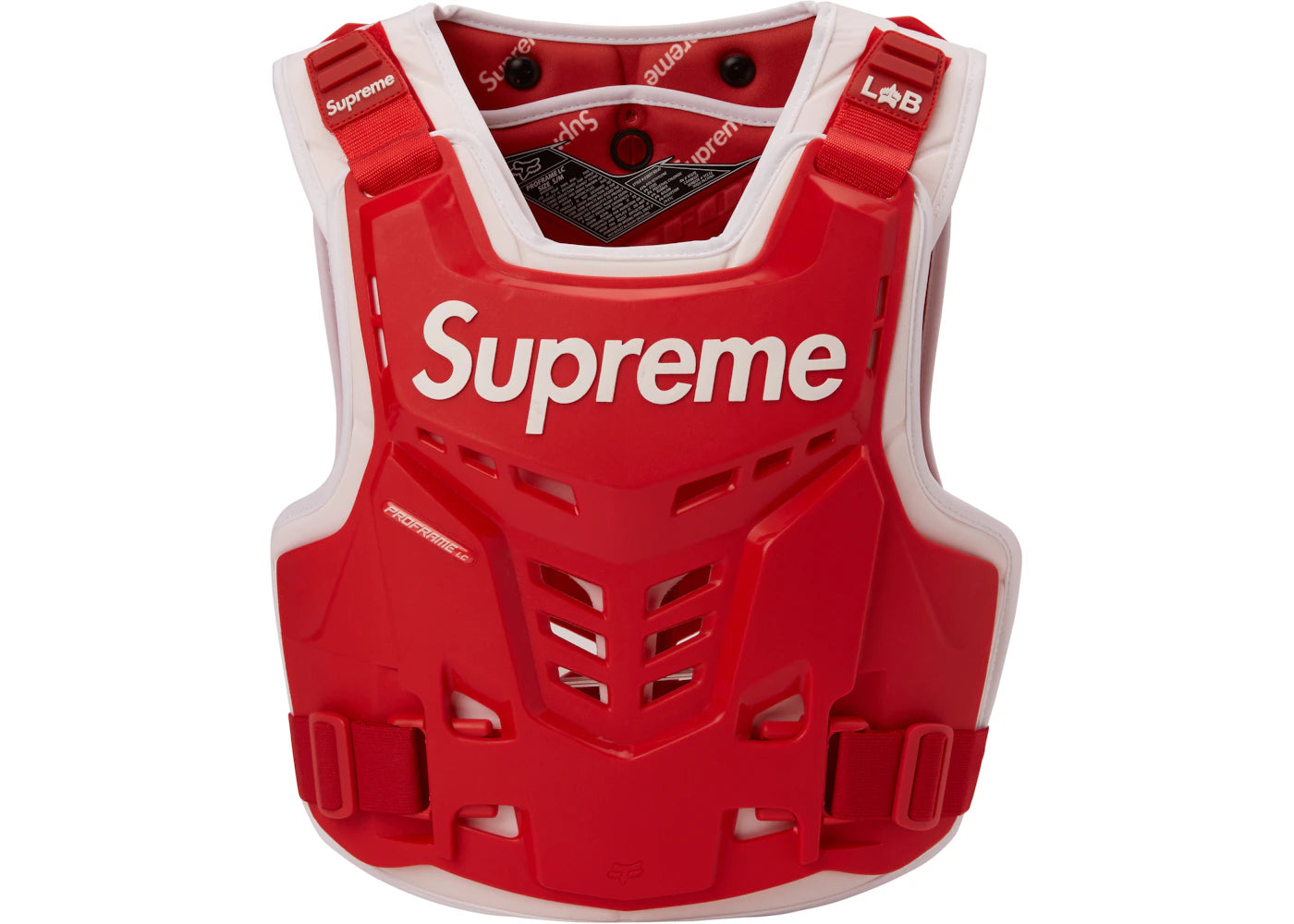 Supreme Fox Racing Proframe Roost Deflector Vest Red