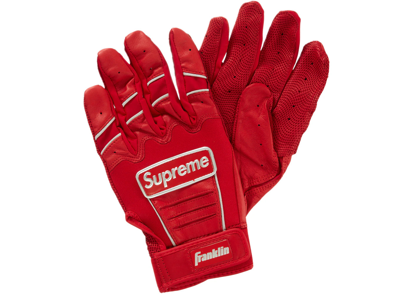 Supreme Franklin CFX Pro Batting Glove Red