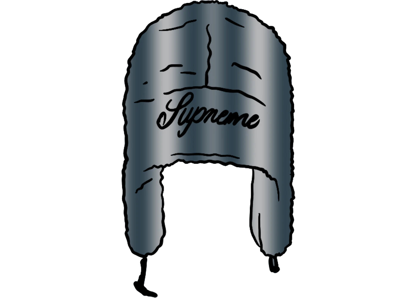 Supreme Fuax Fur Trooper Ice Blue