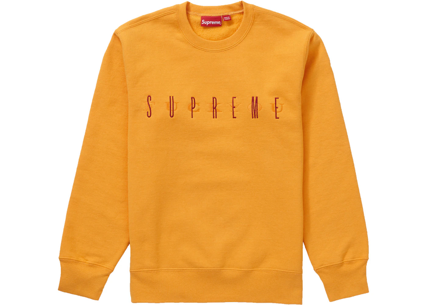 Supreme Fuck You Crewneck Tangerine