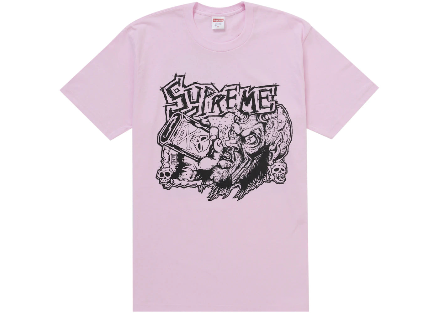 Supreme Fuckin Blowout Tee Light Pink