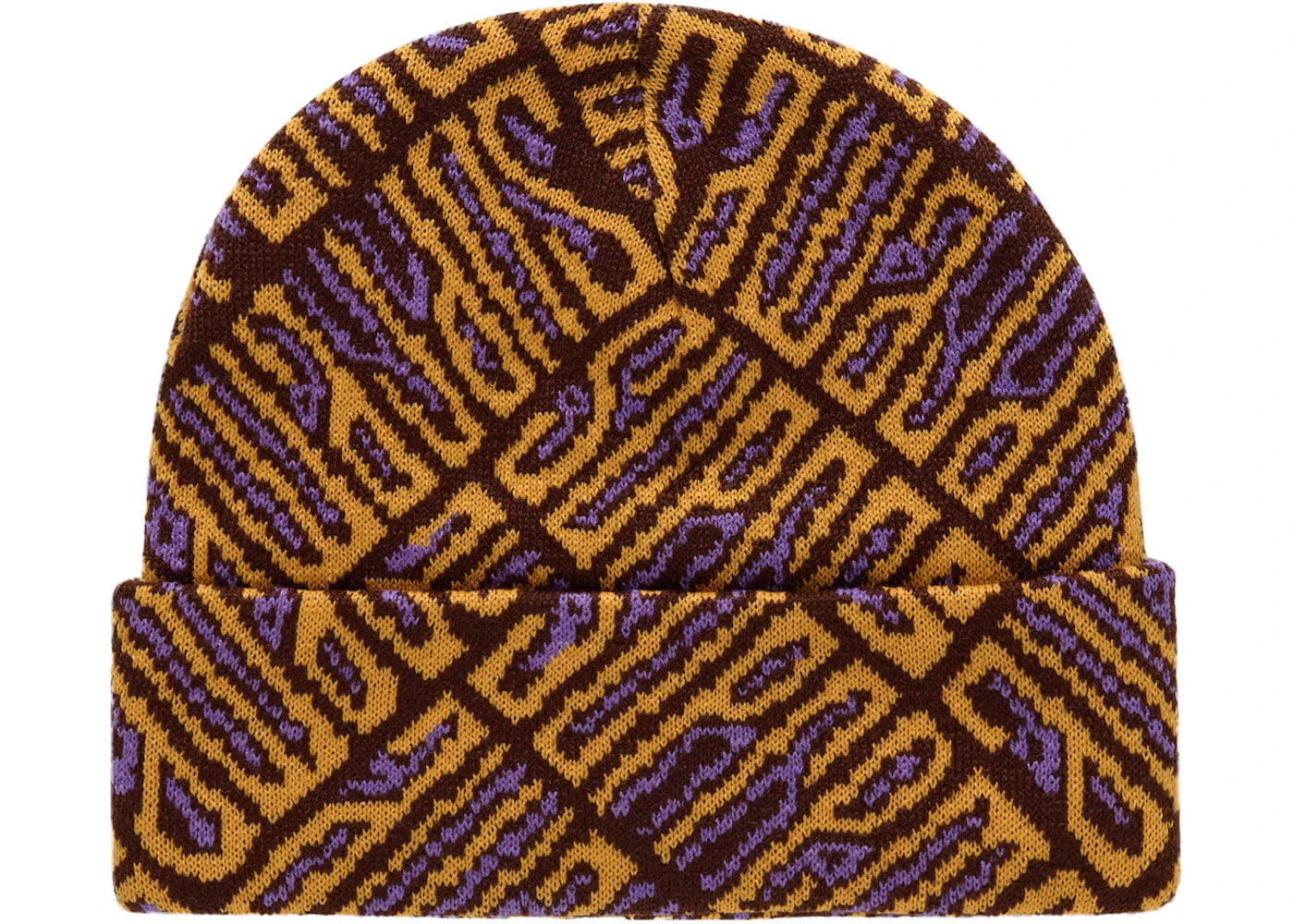 Supreme Funk Spellout Beanie Orange