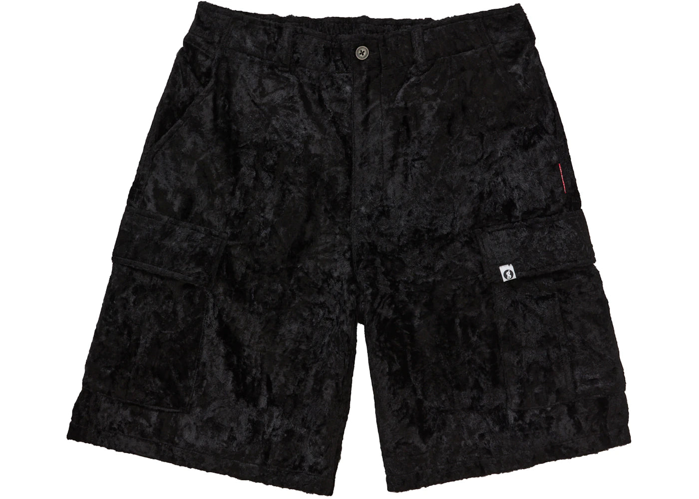Supreme GOODENOUGH Crushed Rayon Cargo Short Black