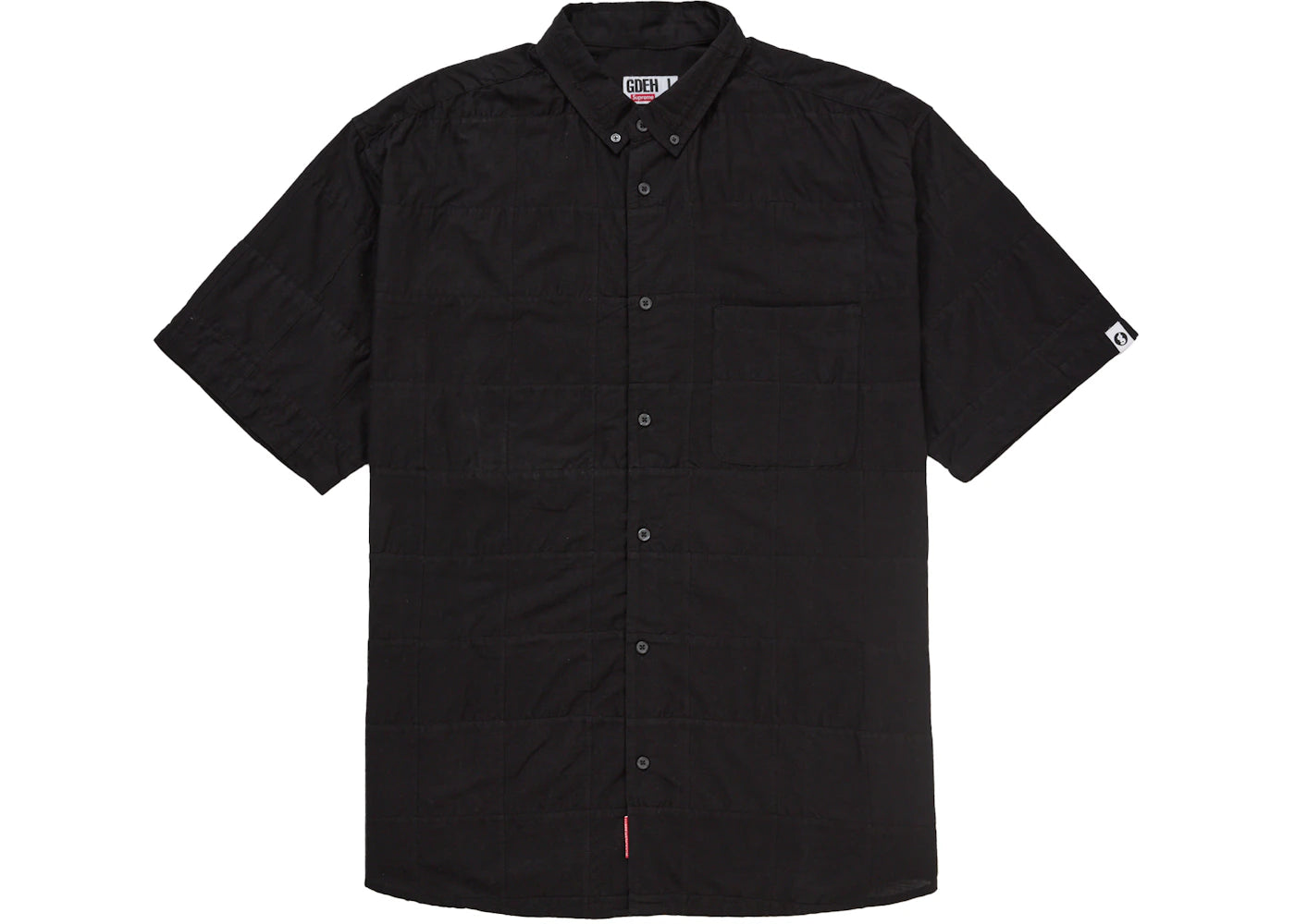 Supreme GOODENOUGH Patchwork S/S Shirt Black
