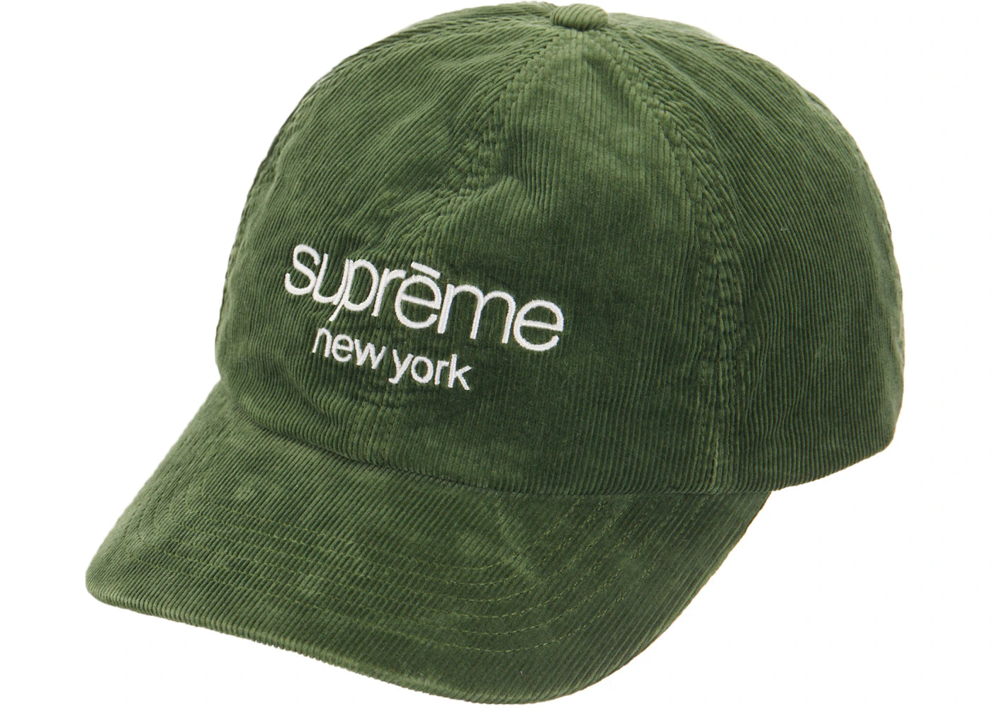 Supreme GORE-TEX Corduroy Classic Logo 6-Panel Green