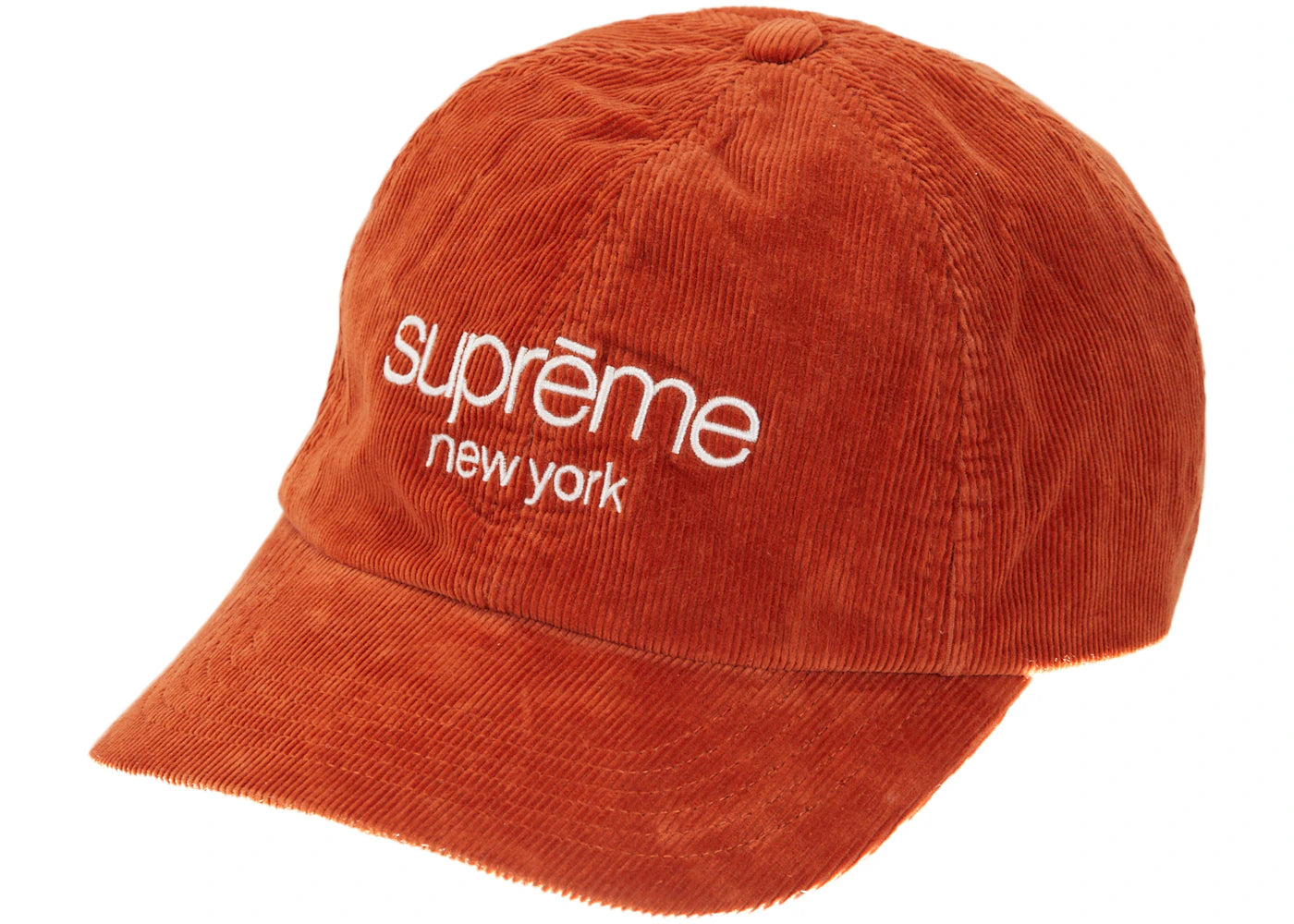 Supreme GORE-TEX Corduroy Classic Logo 6-Panel Rust