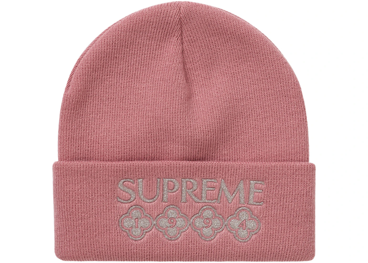 Supreme Glitter Beanie Rose