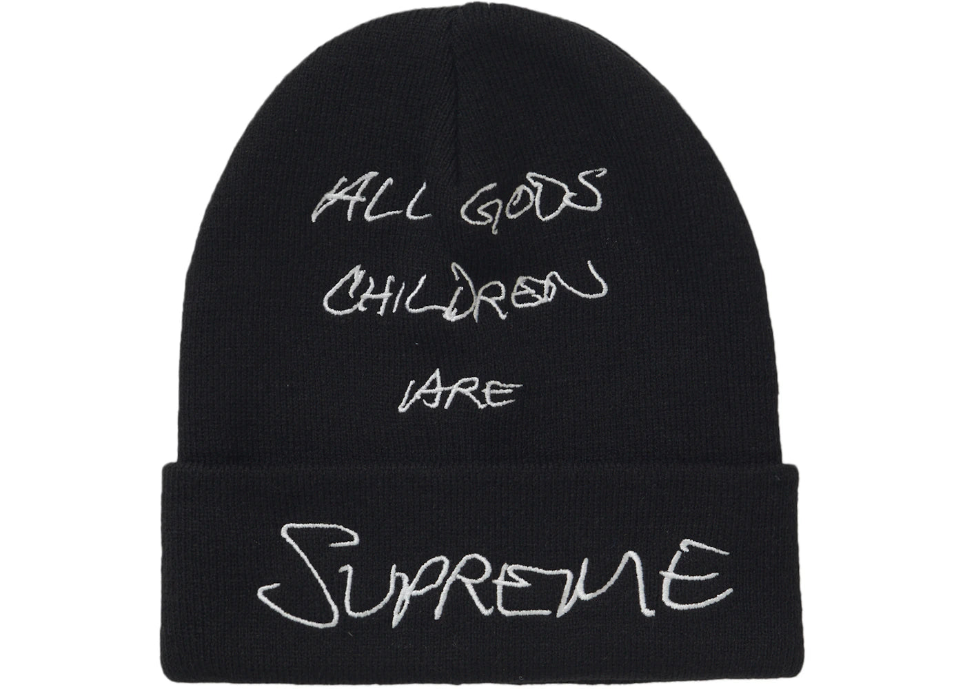 Supreme God's Children Beanie Black