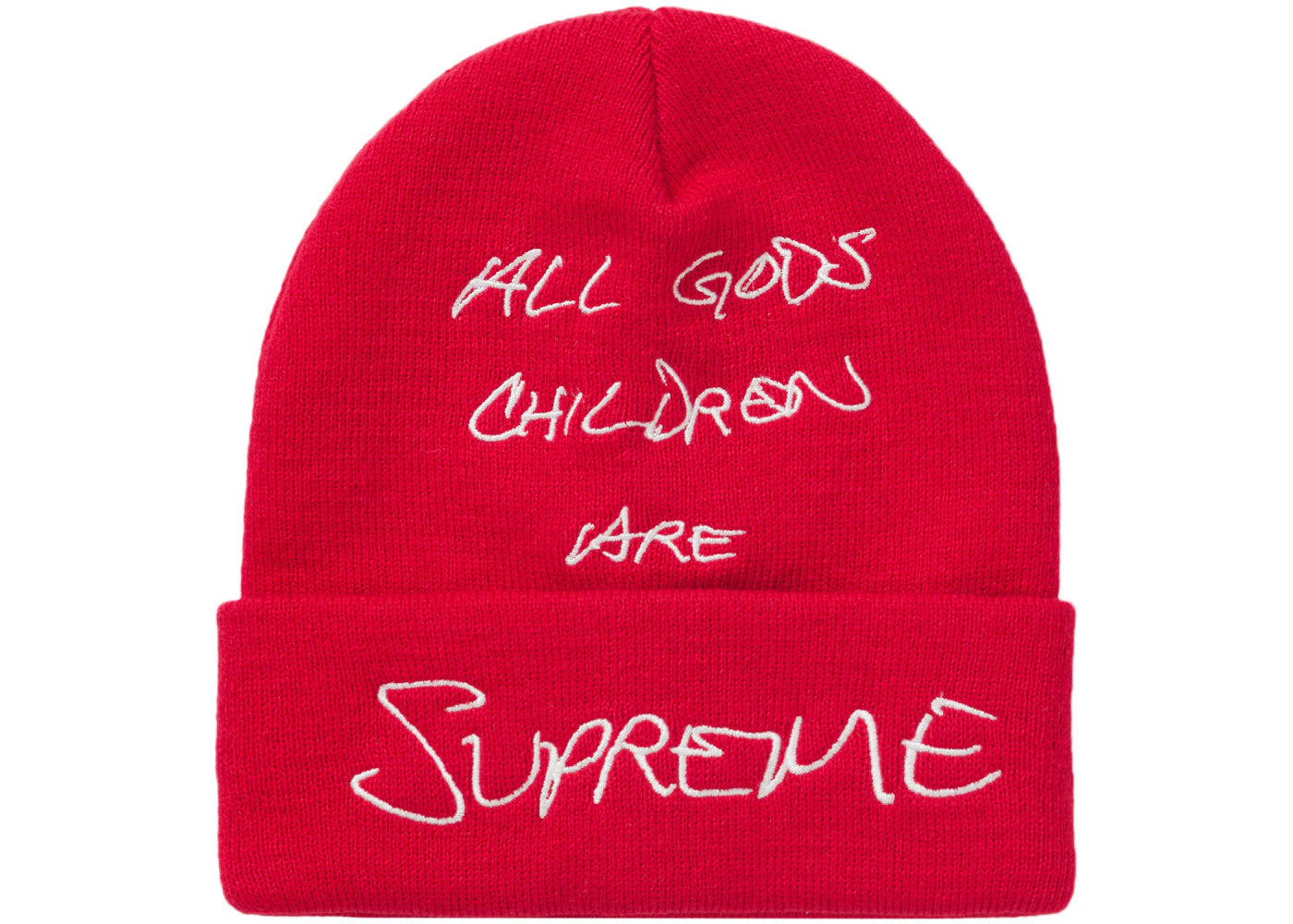 Supreme God's Children Beanie Red
