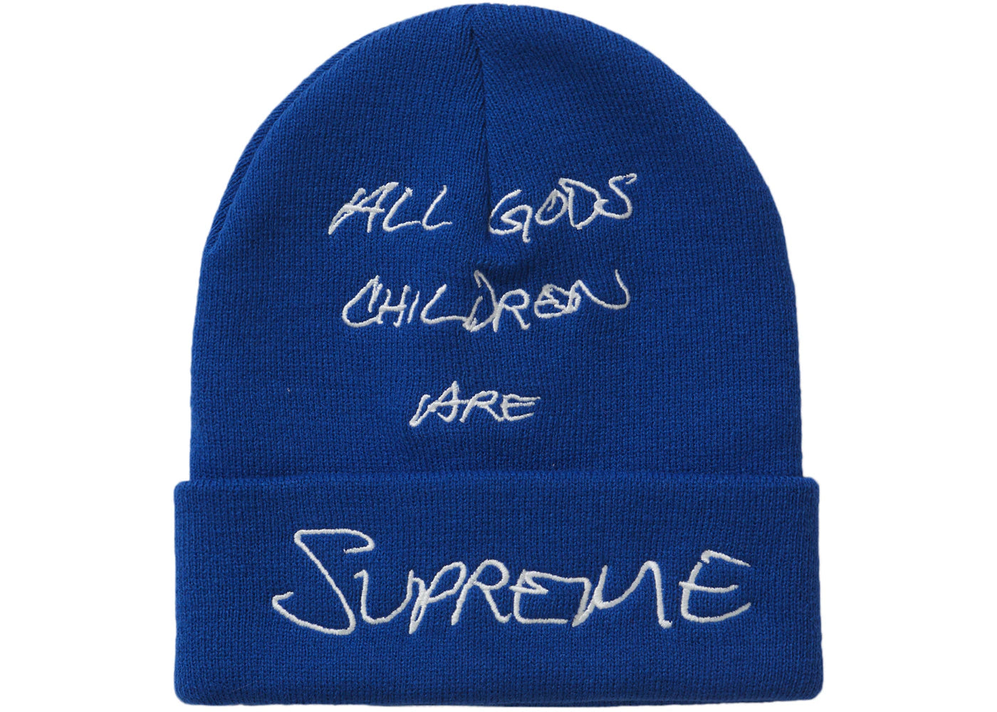 Supreme God's Children Beanie Royal