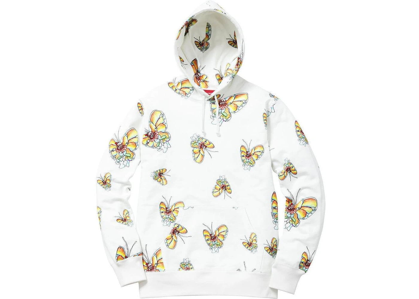 Supreme Gonz Butterfly Hooded Sweatshirt Off White