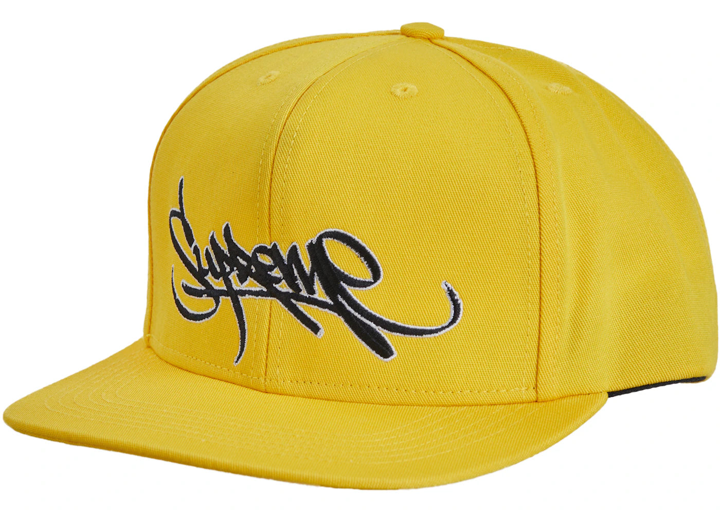 Supreme Handstyle 6-Panel Yellow