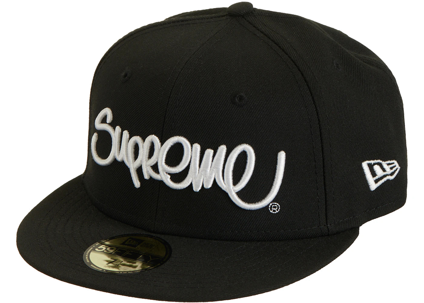 Supreme Handstyle New Era Black