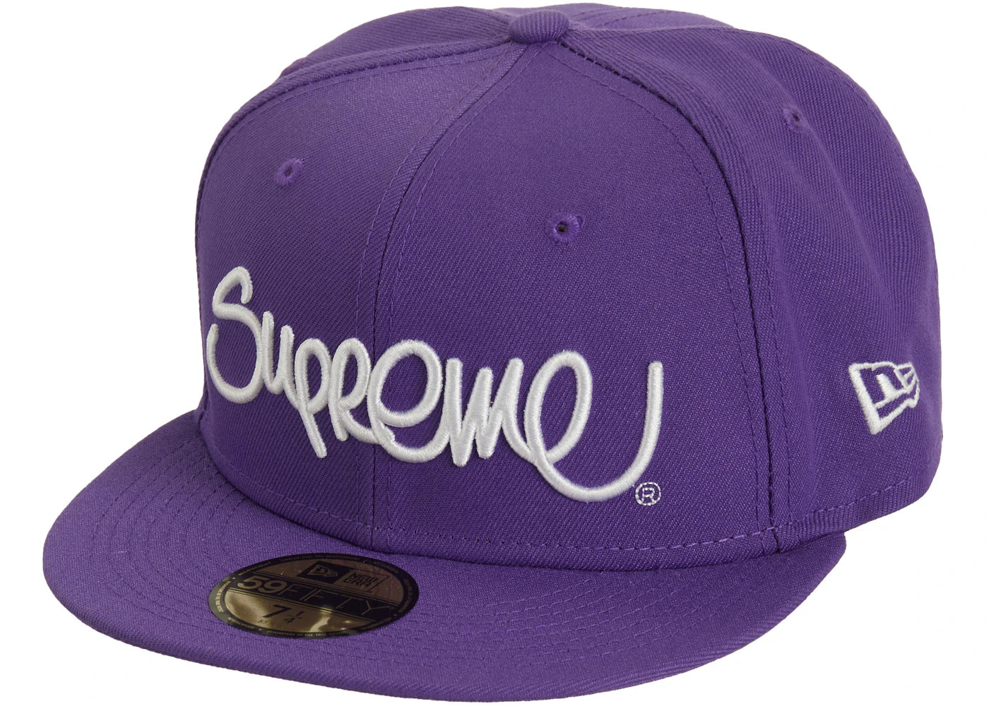 Supreme Handstyle New Era Purple