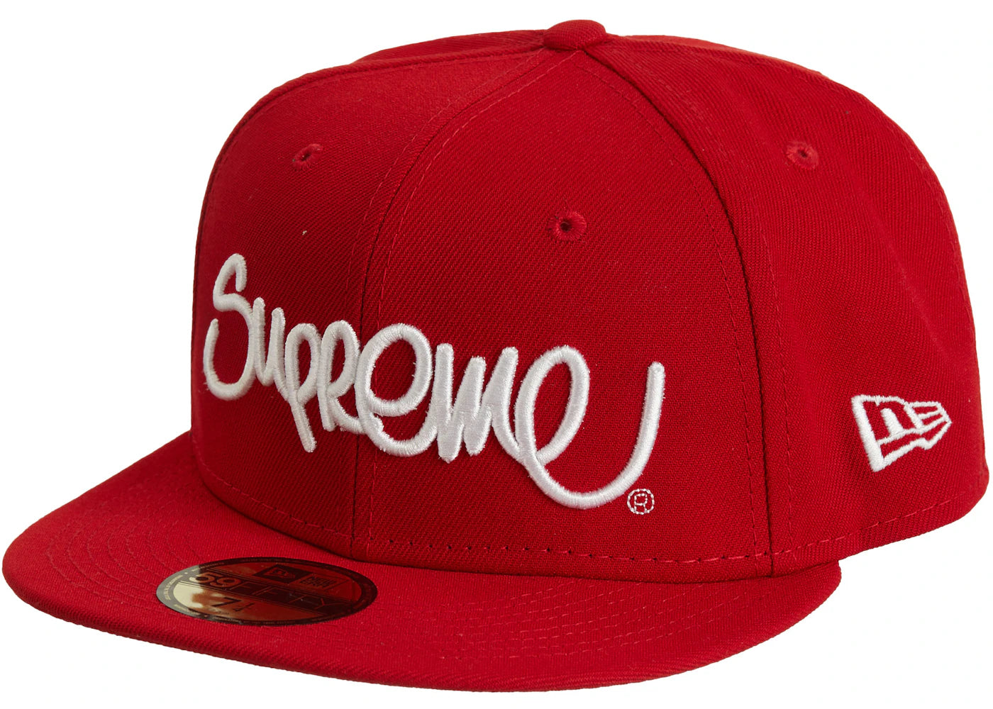 Supreme Handstyle New Era Red