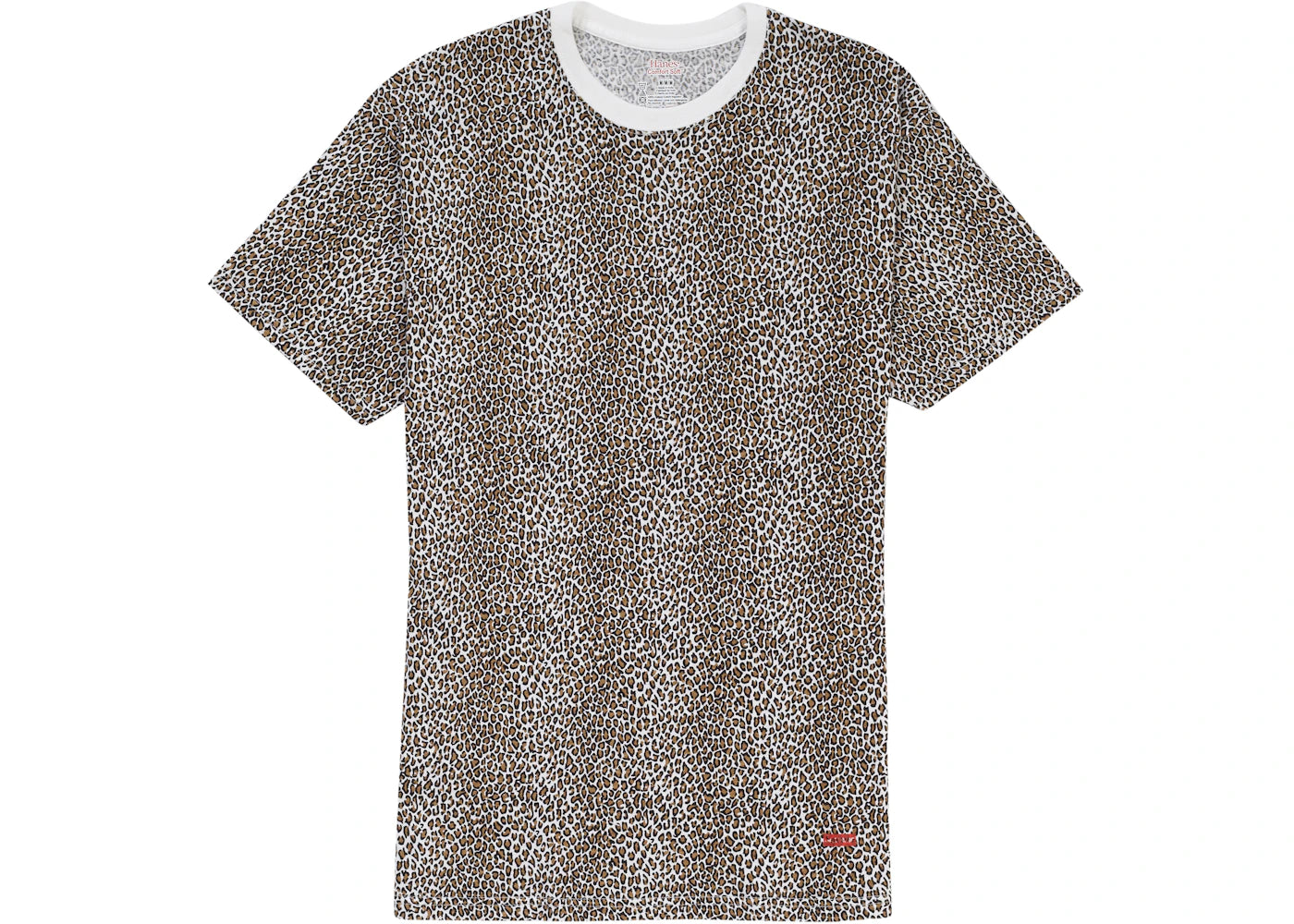 Supreme Hanes Leopard Tagless Tees (2 Pack) Leopard