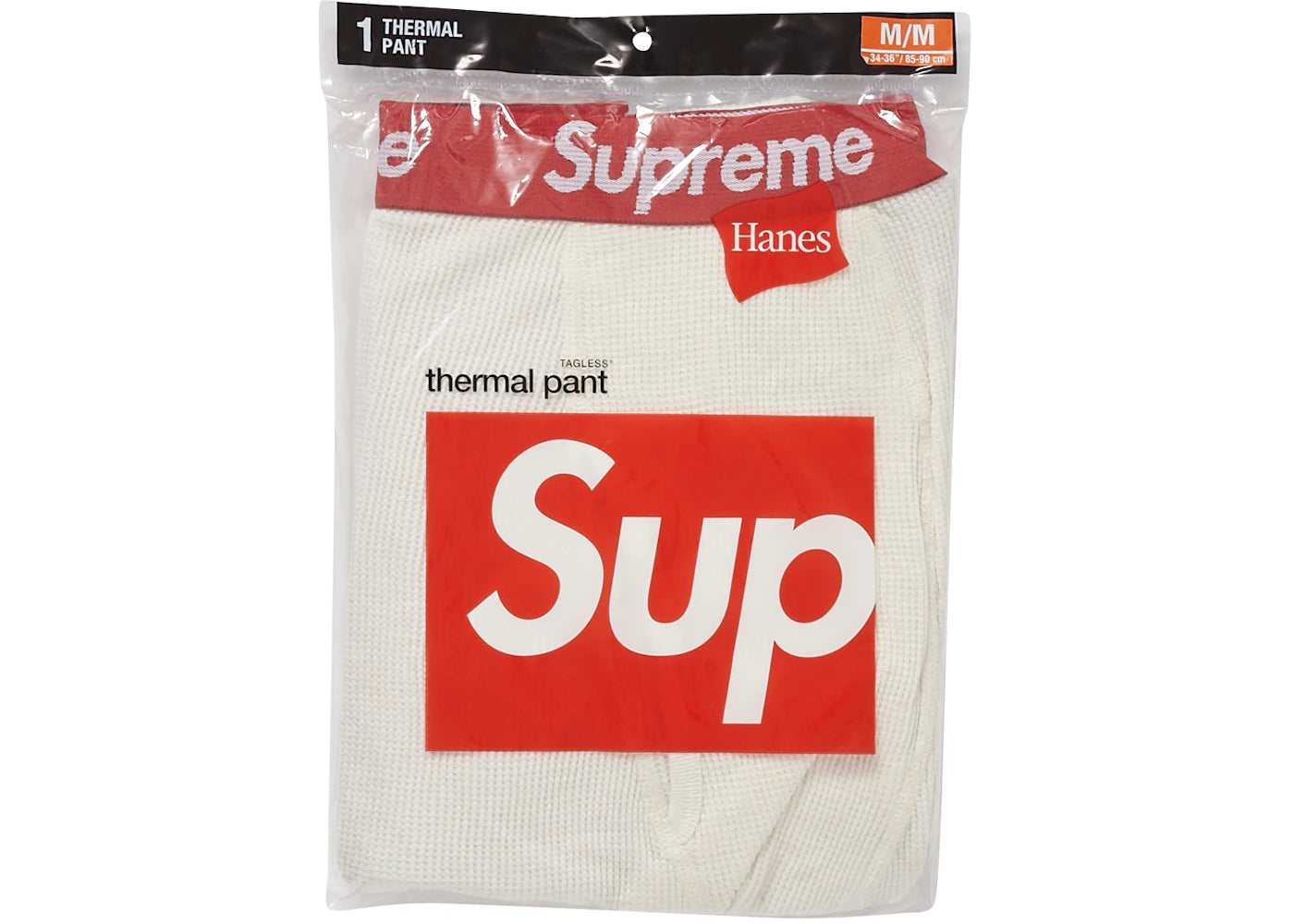 Supreme Hanes Thermal Pant (1 Pack) Natural