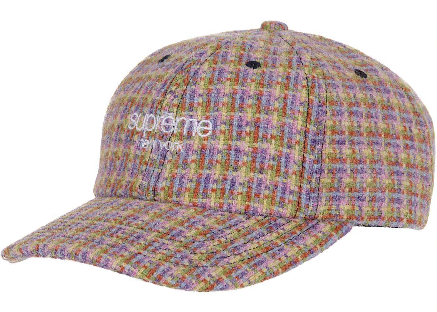 Supreme Harris Tweed 6-Panel (FW25) Orange