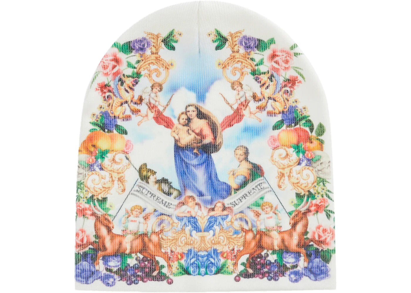 Supreme Heavenly Beanie White