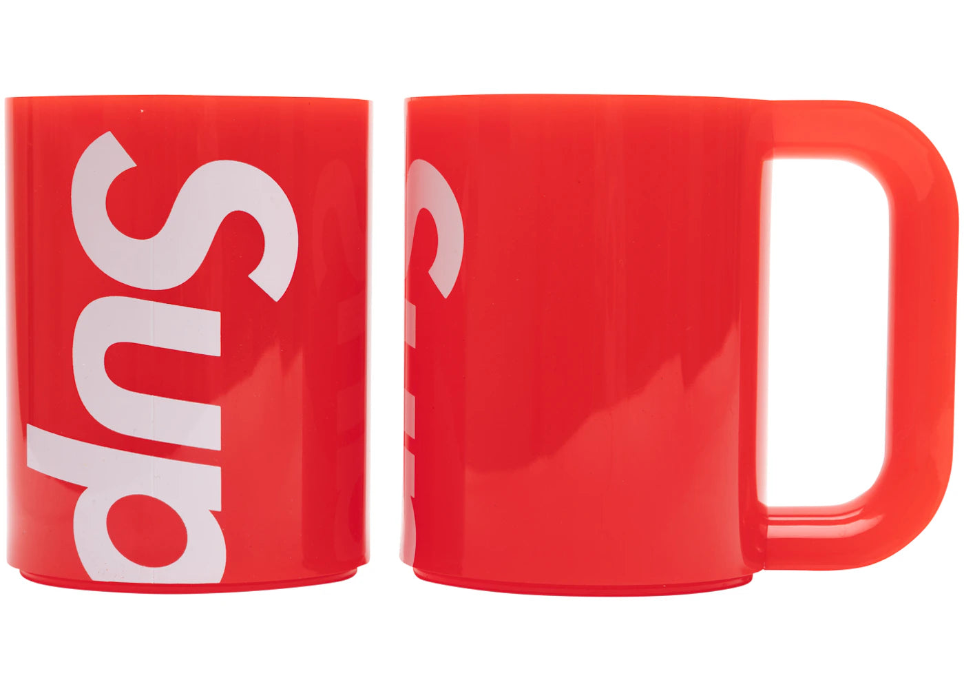 Supreme Heller Mugs (Set of 2) Red