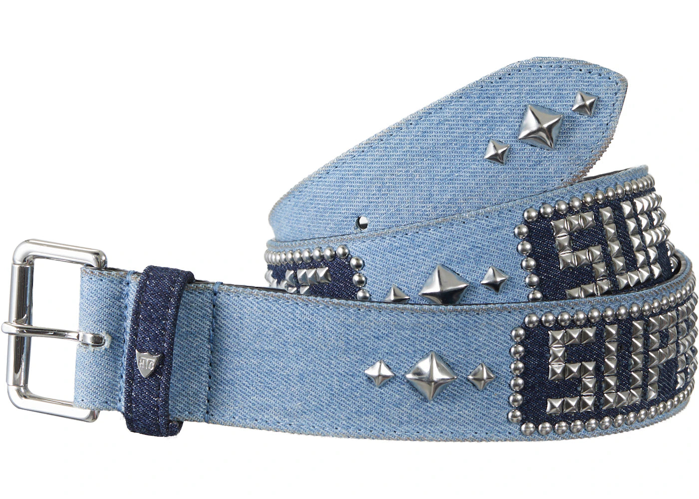 Supreme Hollywood Trading Company Studded Belt Denim