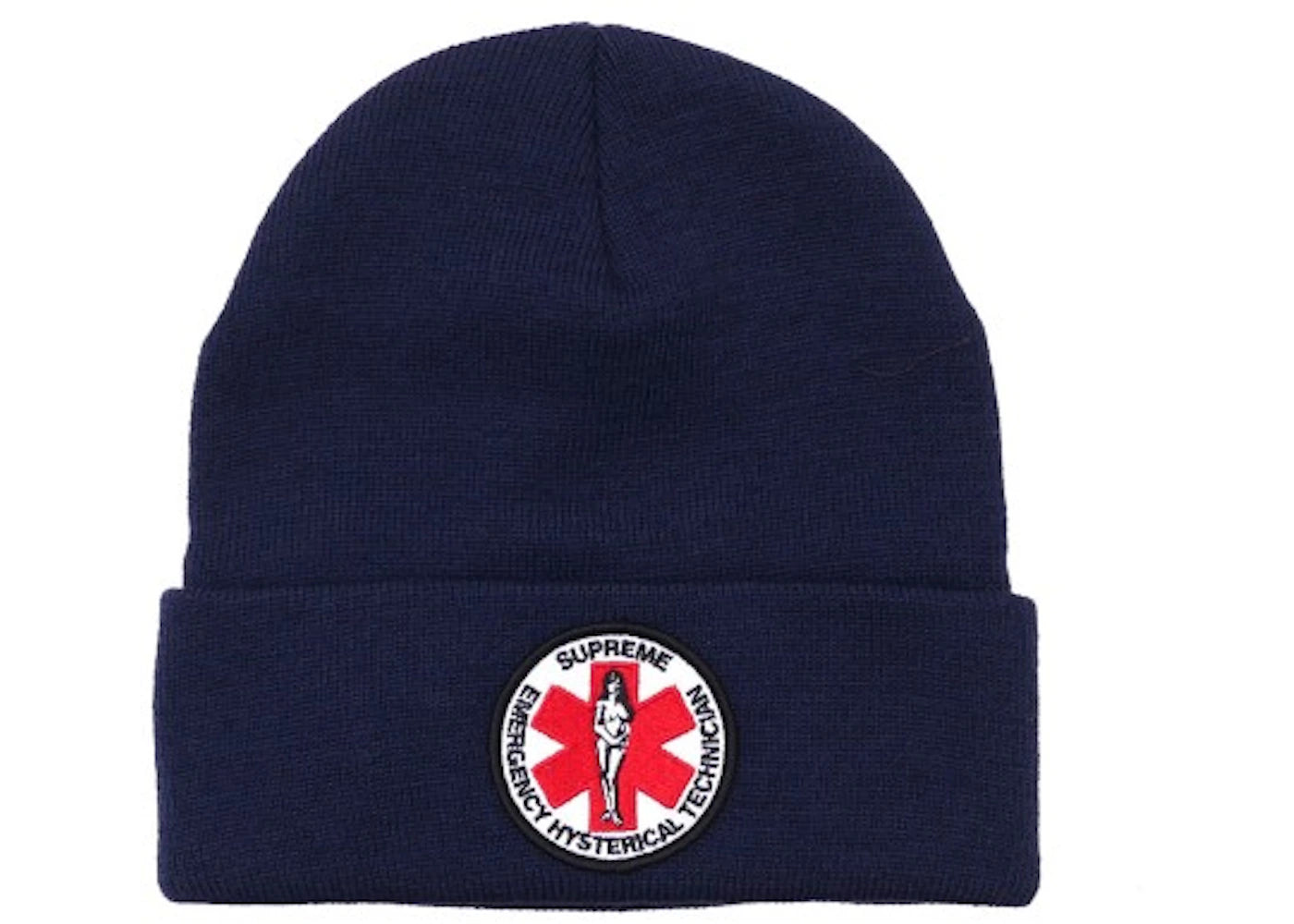 Supreme Hysteric Glamour Beanie Navy