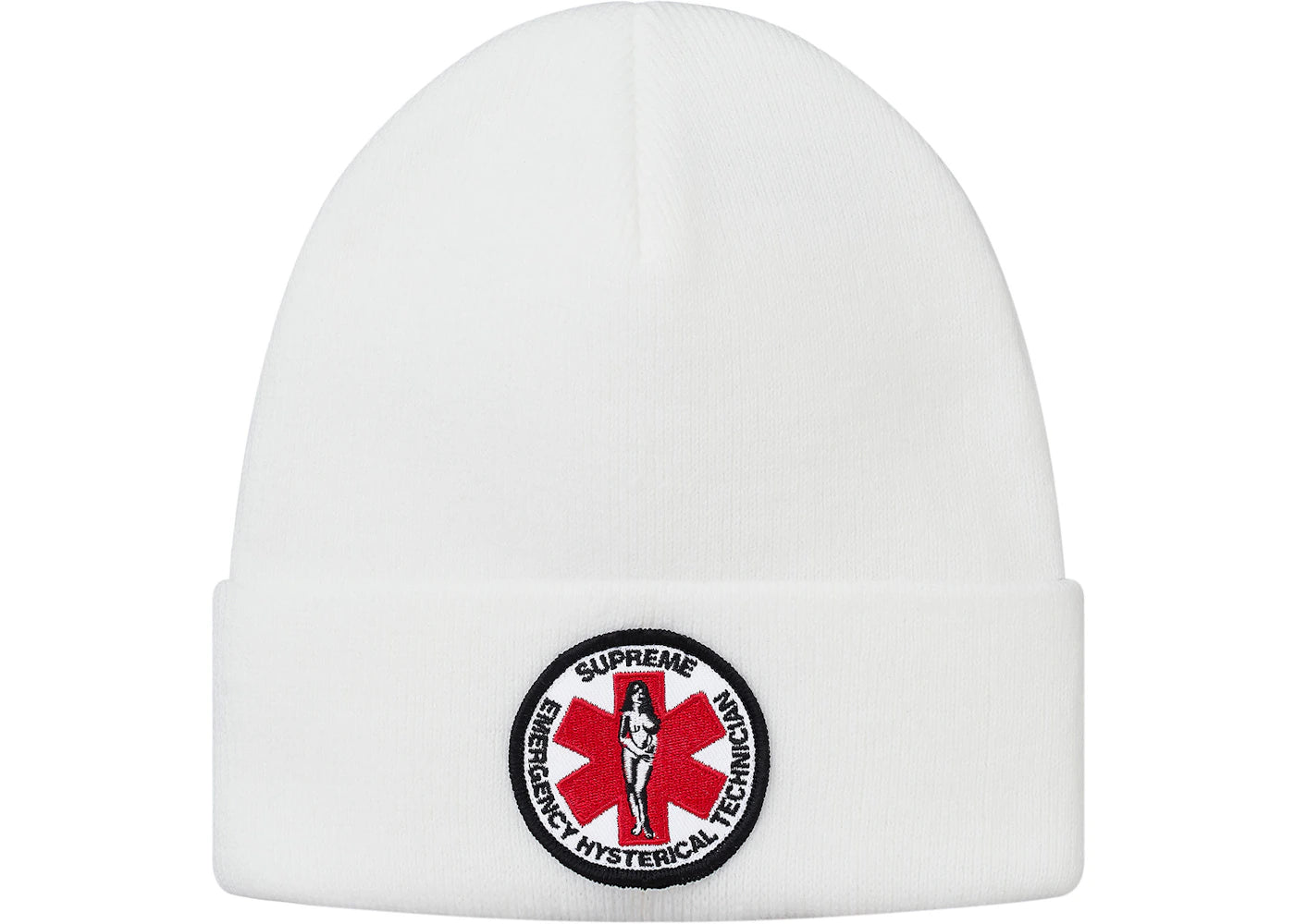 Supreme Hysteric Glamour Beanie White