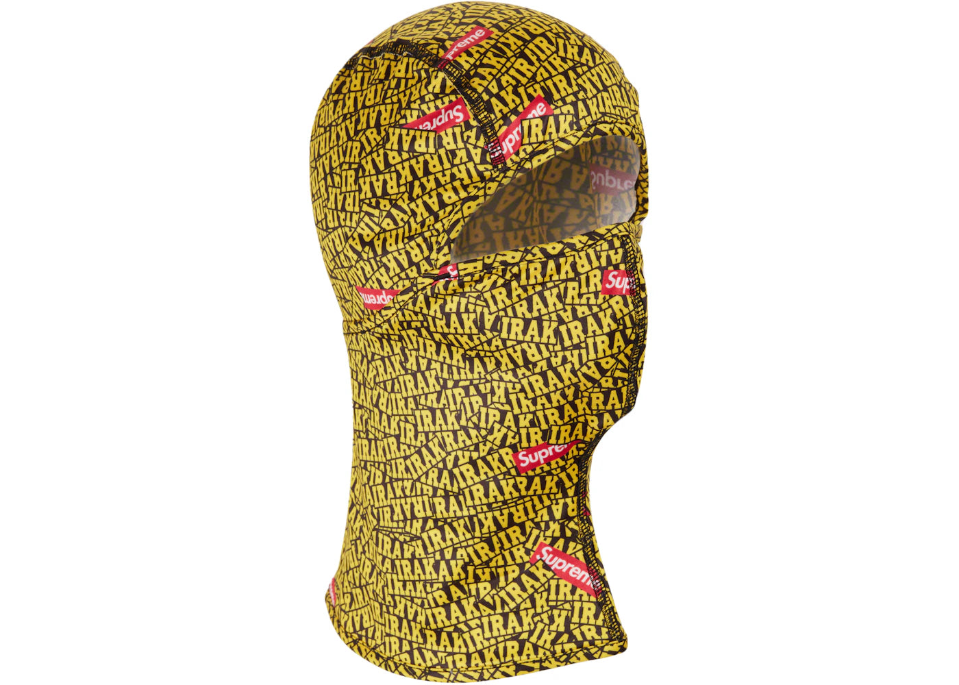 Supreme IRAK Lightweight Balaclava Yellow
