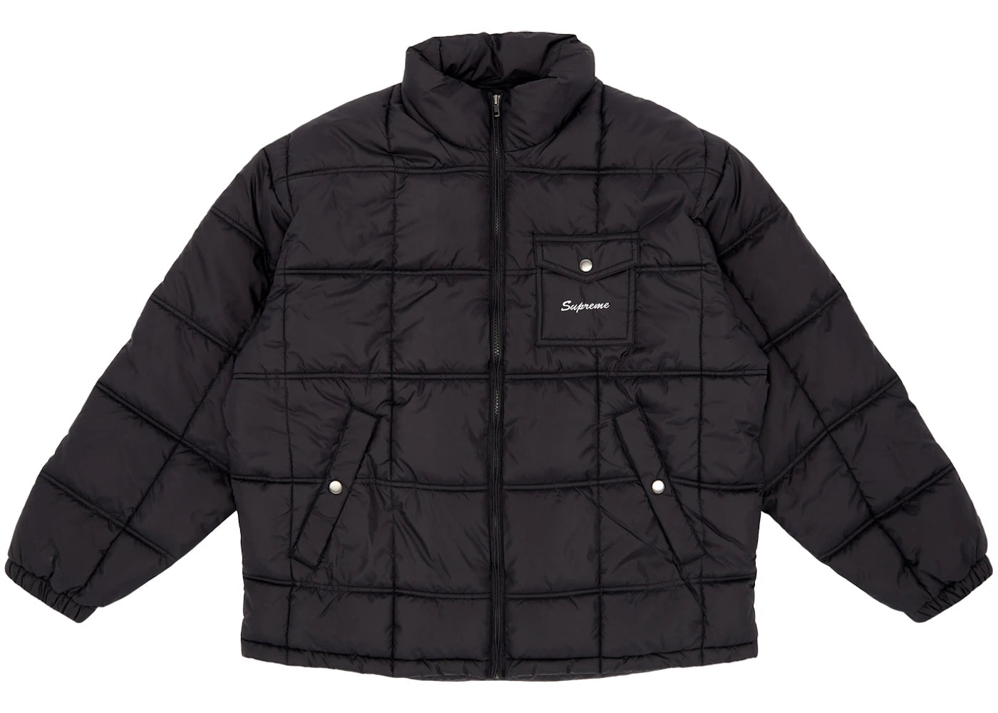 Supreme Iggy Pop Puffy Jacket Black