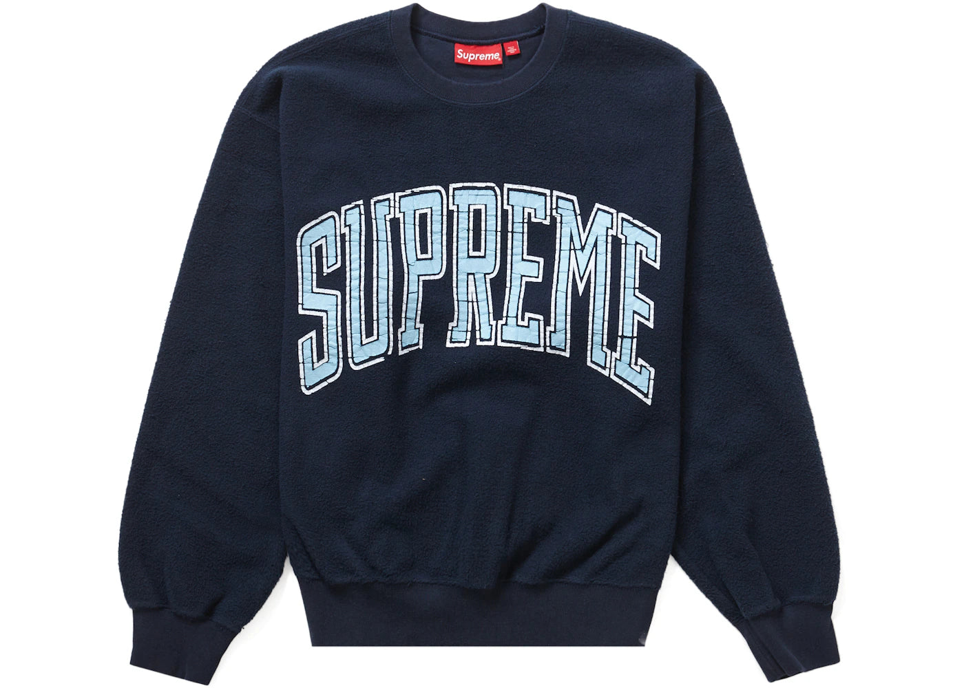 Supreme Inside Out Crewneck Navy
