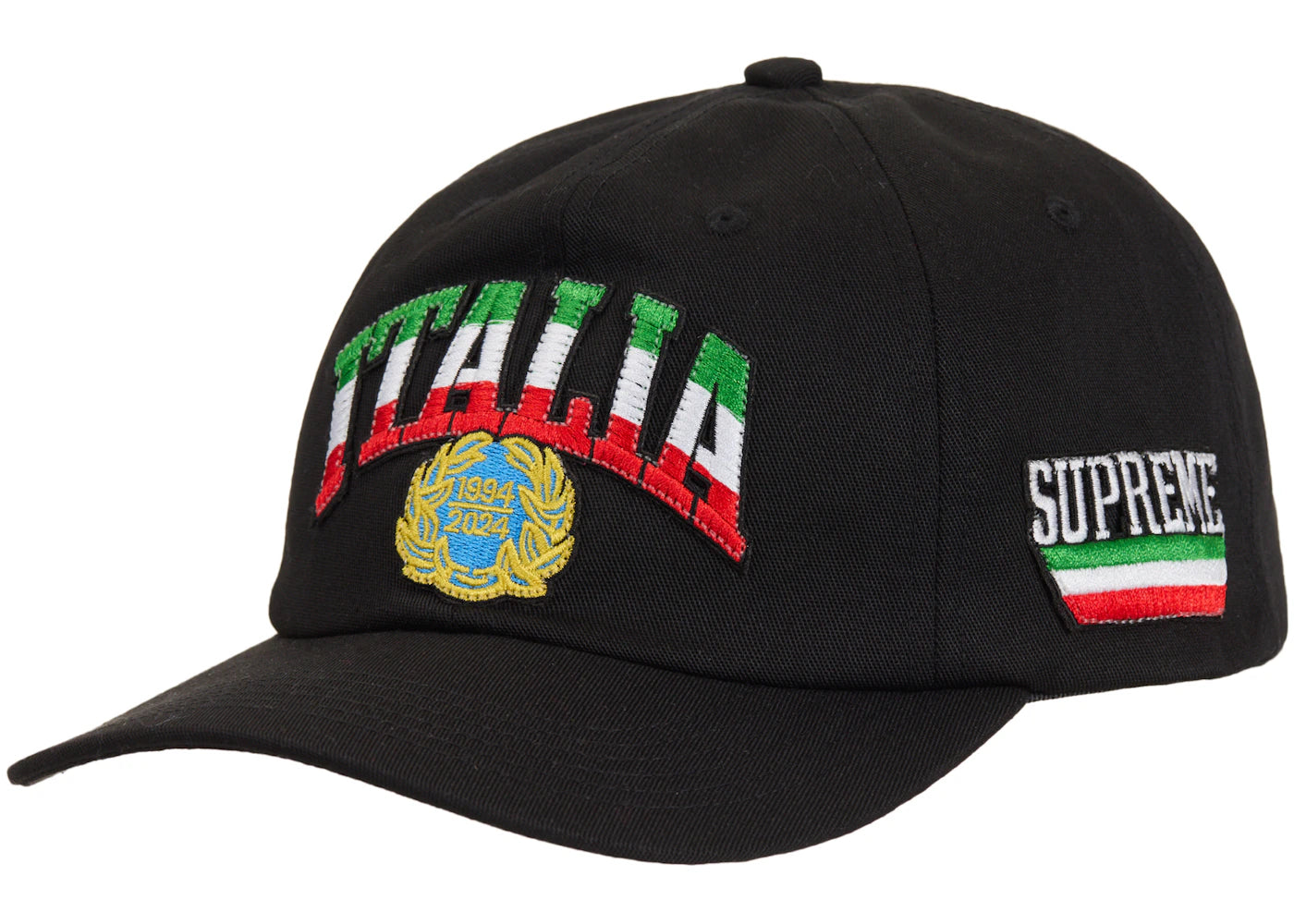 Supreme Italia 6-Panel Black
