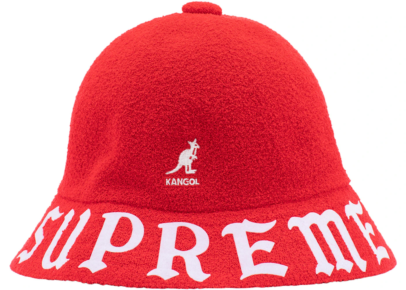 Supreme Kangol Bermuda Casual Hat Red