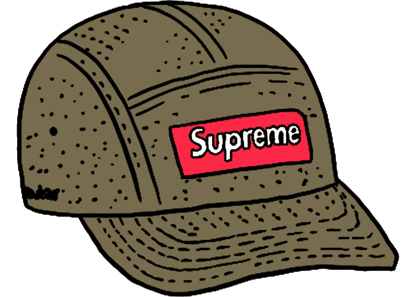 Supreme Kevlar Camp Cap Olive
