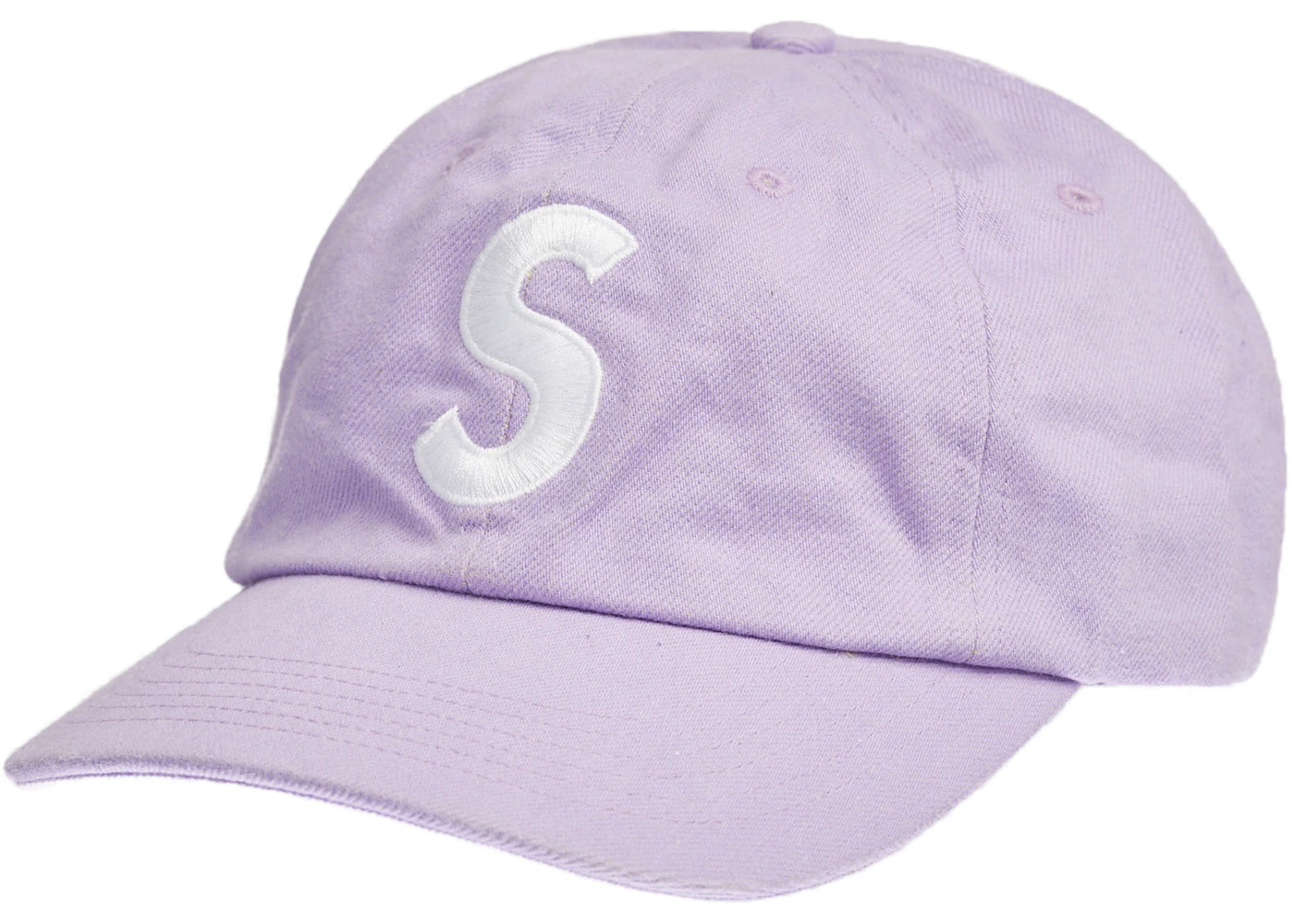 Supreme Kevlar Denim S Logo 6-Panel Light Purple