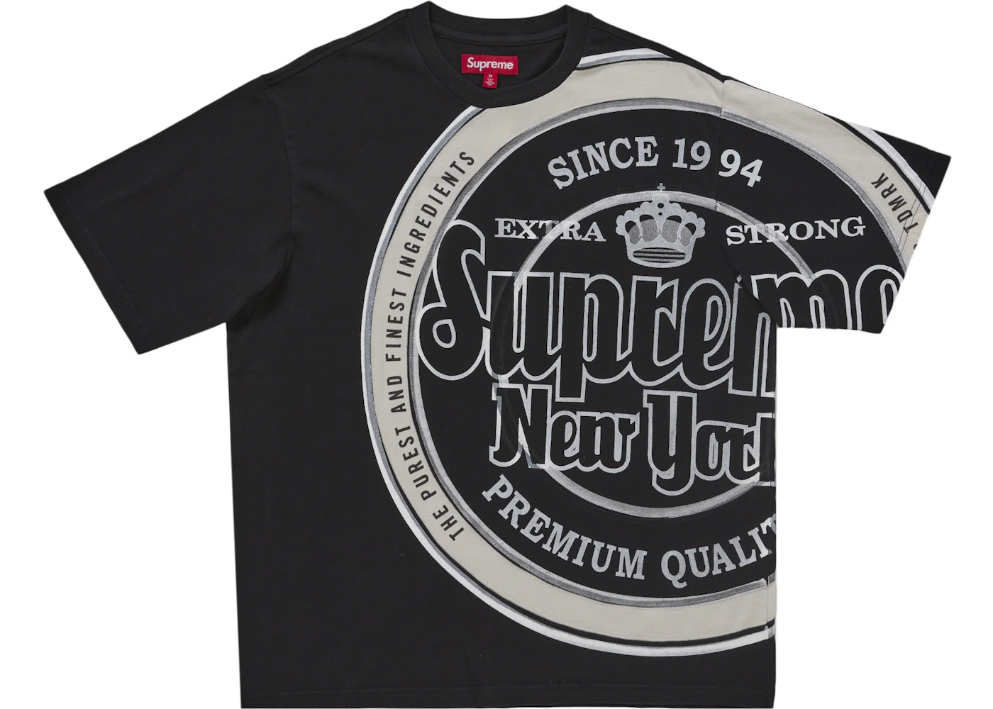 Supreme Lager S/S Top Black