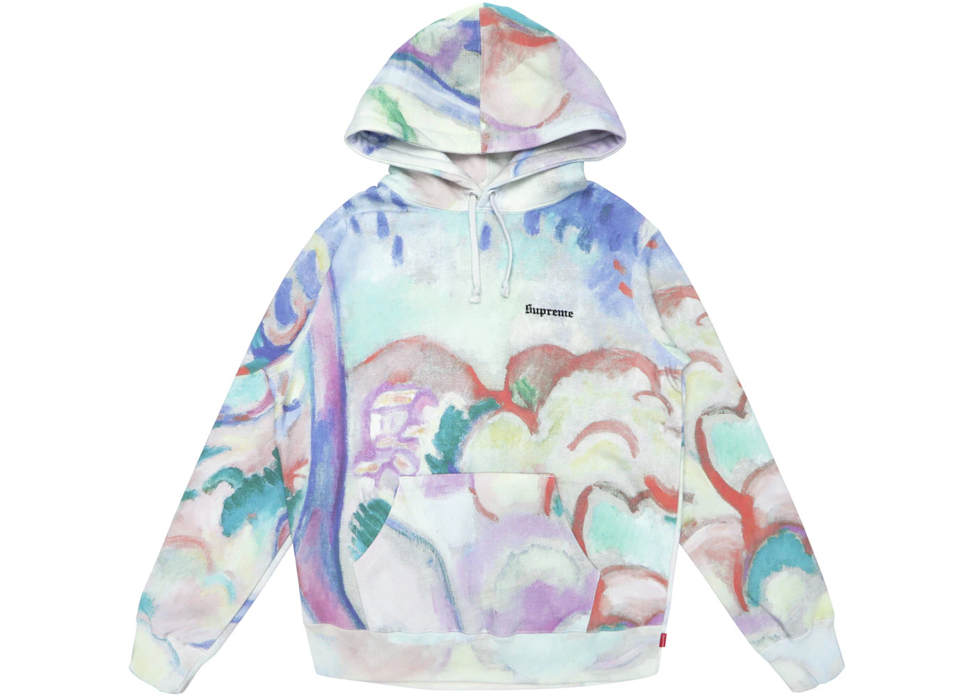 Supreme Landscape Hooded Sweatshirt Multicolor
