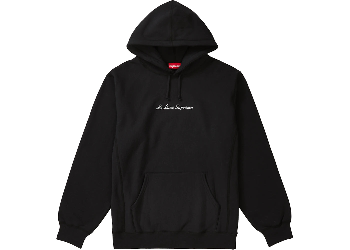 Supreme Le Luxe Hooded Sweatshirt Black