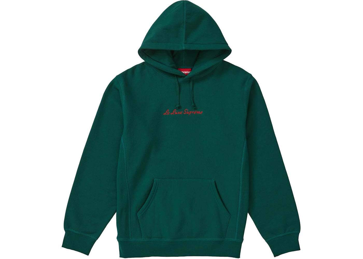 Supreme Le Luxe Hooded Sweatshirt Dark Green